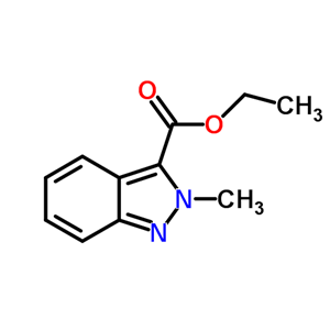 Ethyl 2-methyl-2H-indazole-3-carboxylate cas  405275-87-8